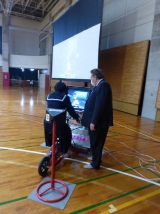 自転車安全運転講習行いました！