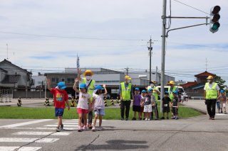 よい子の交通安全教室